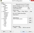 Test the connection using putty