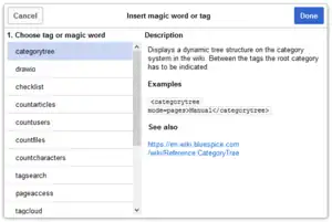 Insert magic