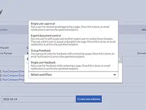 Review workflow