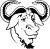 GNU head