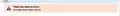 The error message if the editor fails to save
