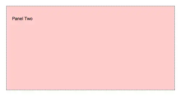 An example of a Stack layout