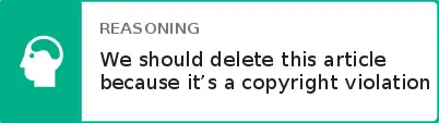 A reasoning for a decision in the workflow