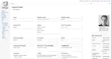 Screenshot of an Article Placeholder Special Page
