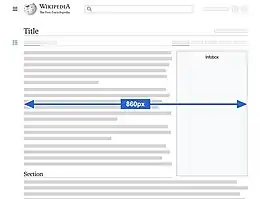 Table of contents collapsed in place (with icon)