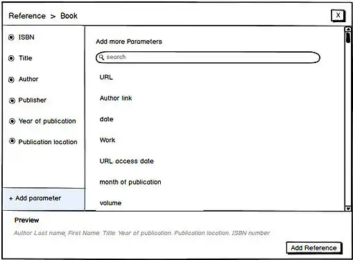Adding Parameters