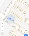 Location of the documentation room in the venue