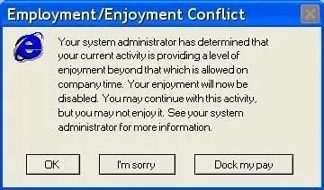 do not try this at work