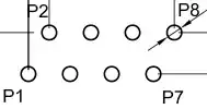 EDAC magjack pinout, top-view