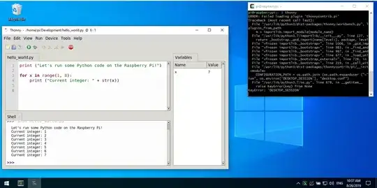 Thonny forwarded to Windows